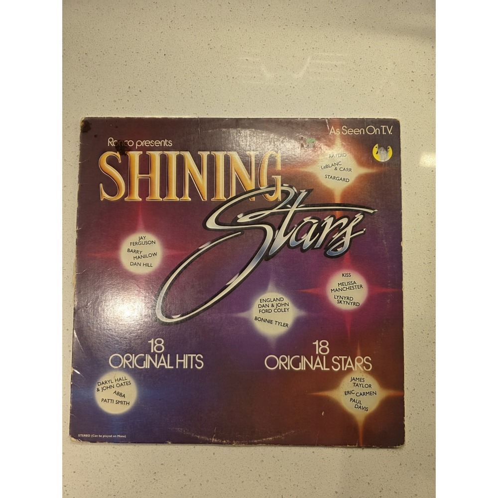 Shining Stars - Various Artists (1978) Vinyl Record Ronco R-2220